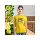 thumbnail image 1 of Playera Blusa De KIWI – Estilo Tropical que Te Llena de Vida Ropa Para Mujer Color Amarillo Talla Grande Marca Emil SaEs, 1 of 4