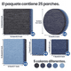 thumbnail image 3 of Parches Mezclilla Adhesivos Termo Adheribles para Reparar Ropa 25 Piezas UNIVERSOENLINEA, 3 of 9