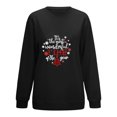thumbnail image 4 of Sudaderas de Cuello Redondo de Navidad Para Mujer Suéter Estampado Teñido Anudado de Manga Larga Suelto Informal Top Odeerbi ODB191982, 4 of 5