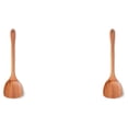 thumbnail image 4 of Billuyoard Espátula de cocina Pala antiadherente Cuchara de sopa de madera Utensilios de cocina Pala para freír para restaurante Cena Servir Type1 NO1, 4 of 6