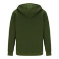 thumbnail image 3 of Ediodpoh Sweat à Capuche à Manches Longues pour Hommes, Design Mode Printemps et Automne, Sweat à Capuche Décontracté Extérieur à Fermeture Éclair, Chandails en Molleton pour Hommes Vert G, 3 of 8