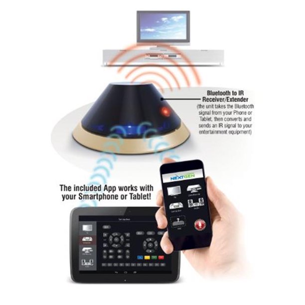 NextGen 830022005208 Remote Control Bluetooth to IR Receiver for