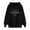 Black, variant on Brondbend Hoodies Womens Womens Sweatshirt Hoodie Long Sleeved Drawstring Pocket Pullover Print Stylish Loose Tops Ladies Outdoor Workout Fall Winter Wear Army Green