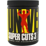 Universal Nutrition Super Cuts 3 Weight Loss Supplement, 130 Ct