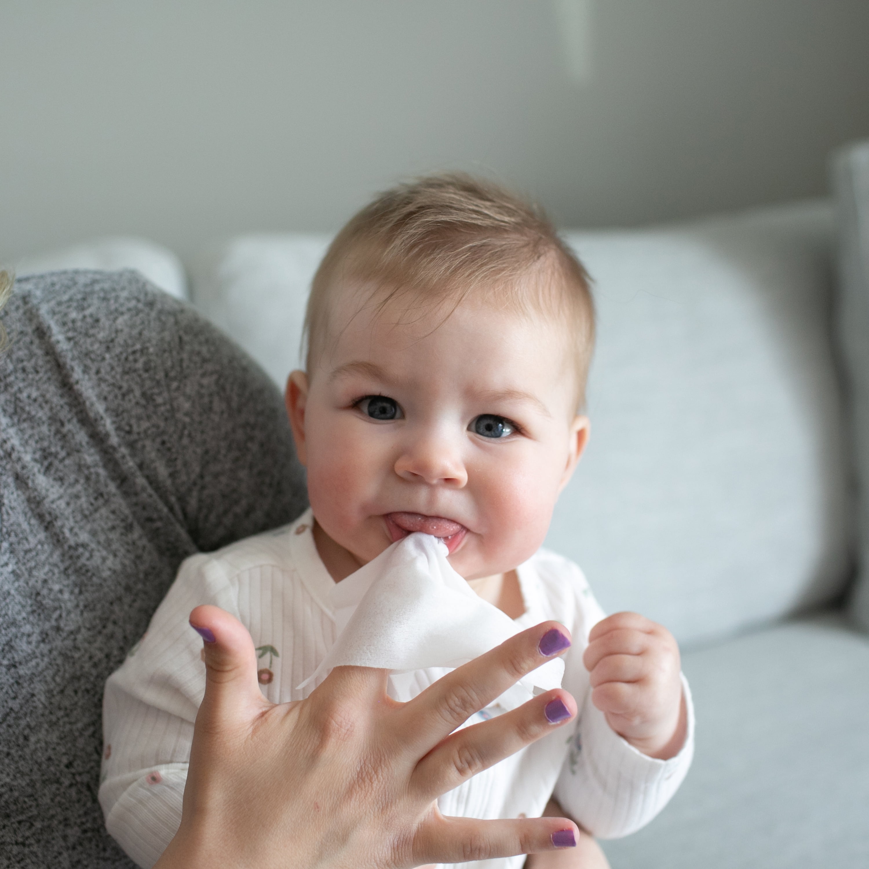 Dr. Brown's Nose and Face Healthy Wipes, Safe Cleaning and Moisturizing for Babies and Toddlers, Hypoallergenic for Sensitive Skin, 30 Count, 1-Pack