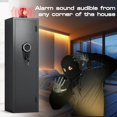 thumbnail image 6 of 3-5 Gun Safe, Quick Access Biometric Fingerprint Gun Safe for Pistols, Gun Safe with Silent Mode and Alarm System, Gun Cabinet with Removable Shelf and 3 Adjustable Gun Slots, 6 of 6