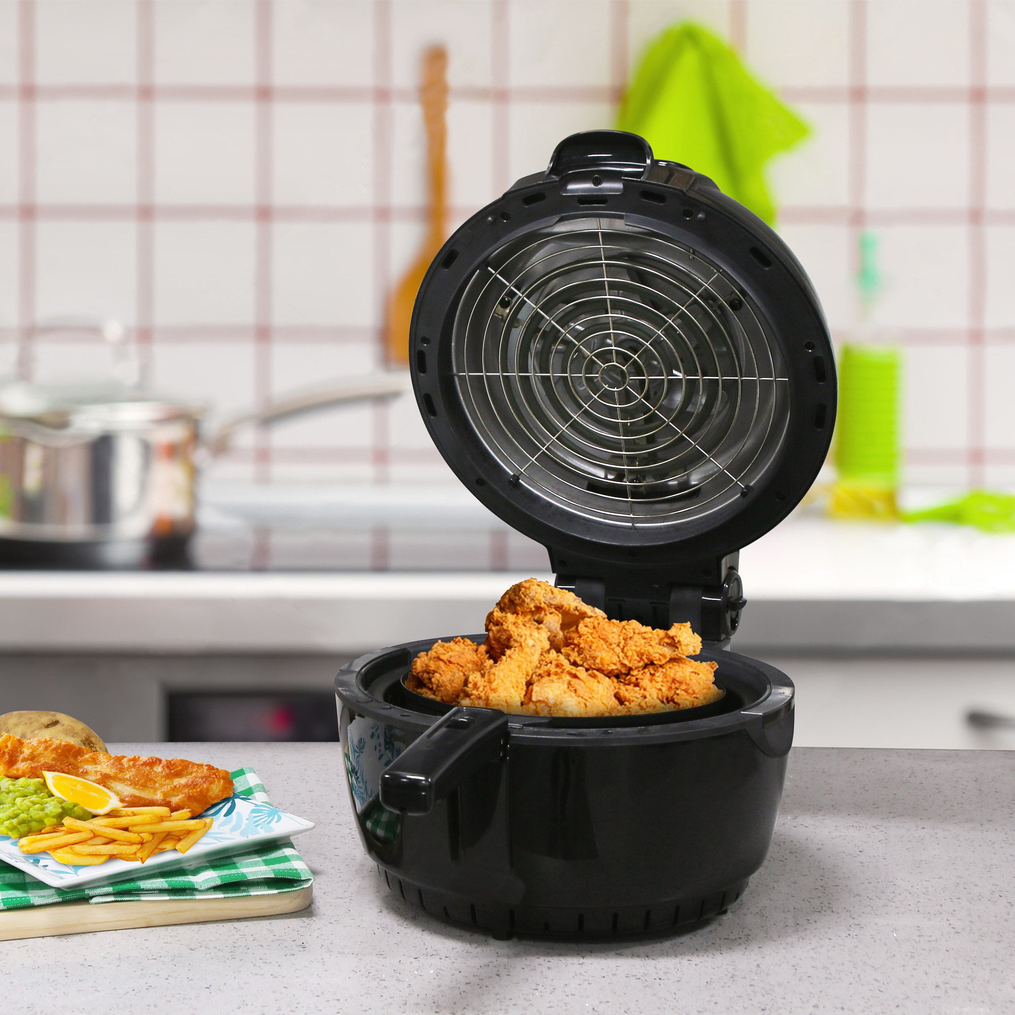 Elite Platinum 6.5-qt Air Fryer Black 