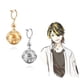 thumbnail image 3 of Pendiente Individual De Anime Japonés, Pendientes De Tuerca Con Personaje De Anime, Accesorios De Joyería Para Mujeres Y Hombres Inevent AP006398-02, 3 of 6