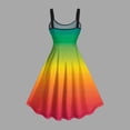 thumbnail image 4 of Vetsdori Womens Sleeveless Mini Dresses Casual Graphic Slip Dress Summer,Beach Boat Neck Plus Size Tank Dress for Ladies Mujer, 4 of 4