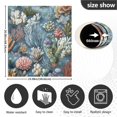 thumbnail image 5 of Yayeee Magnetic Dishwasher Cover for The Front Decoration Home Kitchen Machine Sticker Protector, Sea Plants Pattern, 5 of 6