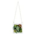 thumbnail image 1 of Wall Hanging Garden Plant Decor with Frame Emulated Succulent Plants Pendant, 1 of 7
