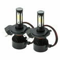 thumbnail image 4 of 2Pcs 4-Sides H4 LED Headlight Bulbs High/Low Beam 6500K 9003 HB2 2500W 375000LM, 4 of 12