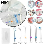 6Pcs Set Universal Replacement Jet Tips Oral Irrigator Nozzle For Dental Water Flosser