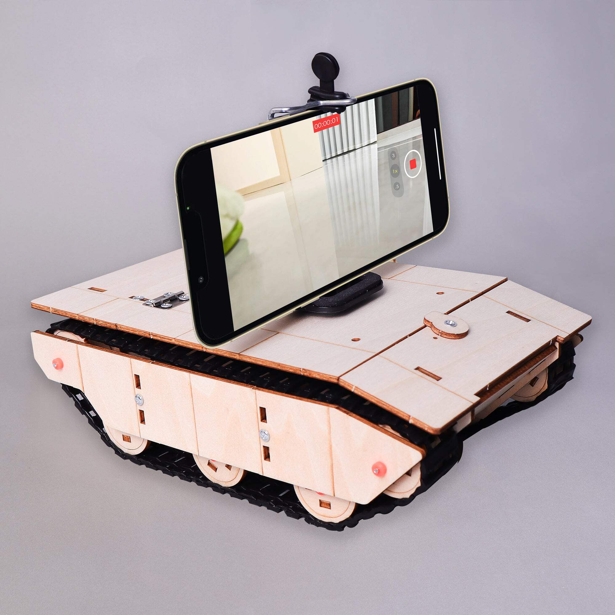 RC TankCam, Tank and Camera Mode, Educational STEM Kit