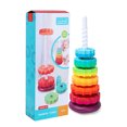 thumbnail image 1 of Rotating Stacking Toy For Kids Rainbow Rotating Wheel Toy Fun Learning Brain Development Toys For Baby Boys Girls, 1 of 8