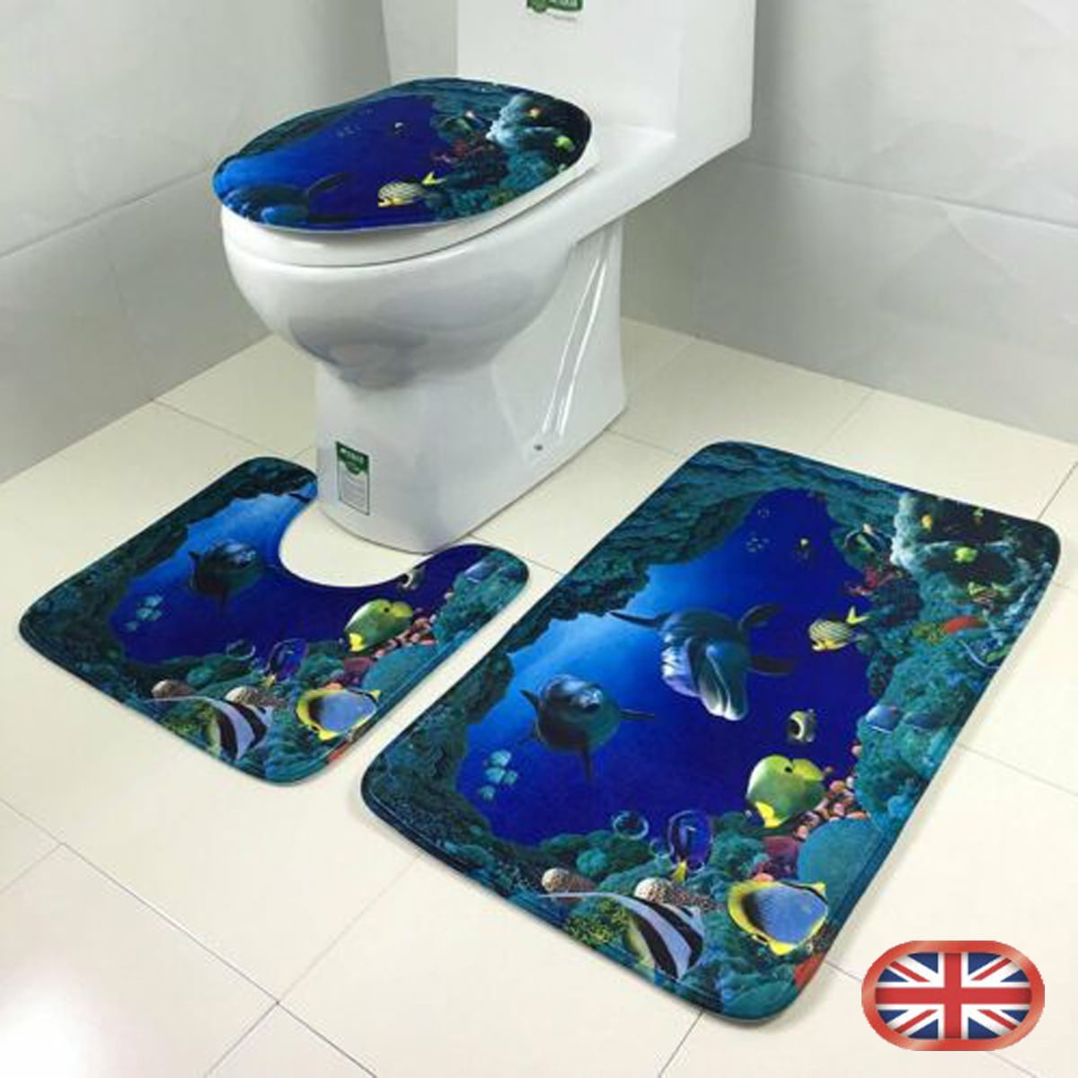 bath and toilet mat