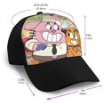 thumbnail image 2 of Amazing World of Gumball Baseball Cap Golf Dad Hat Adjustable Low Profile Cotton Hat Trucker Hats for Men Women, 2 of 5