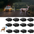 thumbnail image 1 of 10 Silbatos de Ciervo Advertencia de Vida Silvestre, Dispositivo Autoadhesivo de Advertencia de Coche, Alarma de Ciervo Dispositivo de Bocina de Seguridad Vial Silbato de Alerta de Animales para Coche, 1 of 5
