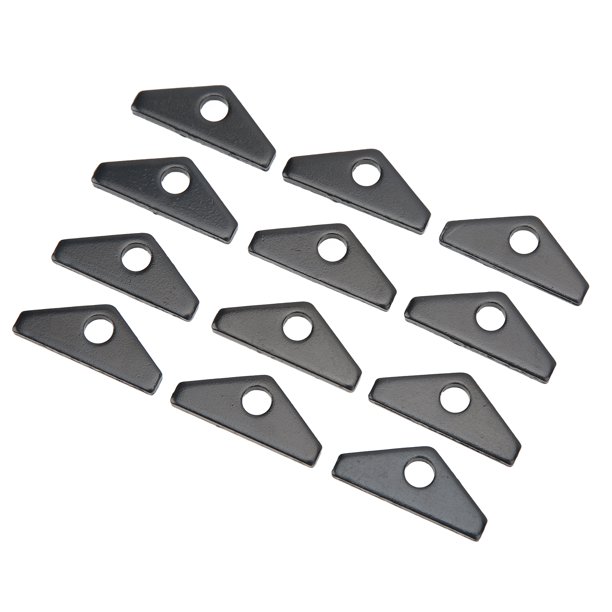 Mini pestañas de tapa de válvula de motor, 12 piezas Mini pestañas esparcidoras de tapa de válvula Piezas de tapa de válvula de motor Diseño aerodinámico