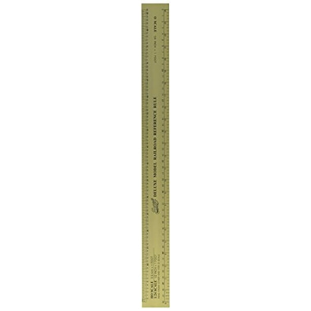 excel deluxe model railroad reference ruler