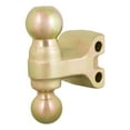 thumbnail image 1 of Curt Fabrication 45912 Acier de Remplacement Double-Boule pour Canal Réglable Mount&44; Or - Zingué, 1 of 2
