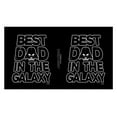 thumbnail image 2 of Star Wars Father's Day Best Dad Darth Vader Helmet  Stainless Steel Water Bottle Black 17 oz., 2 of 3