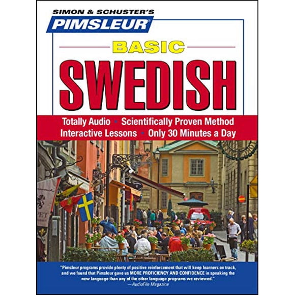 Pimsleur Swedish Basic Course - Level 1 Lessons 1-10 CD: Learn to Speak and Understand Swedish with Pimsleur Language Programs