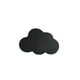 thumbnail image 5 of Naiovety Gancho de puerta Clip colgante Abrazadera de pared Decoraciones en forma de nube Adorno autoadhesivo Suministros para el hogar Perchero Negro 2piezas, 5 of 6