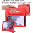 thumbnail image 3 of LTROP Samsung Galaxy Tab A7 Lite Case 8.7 Inch, Galaxy Tab A7 Lite Case, Tab A7 Lite Case, Shockproof Convertible Handle Stand Bumper Kids Case for Samsung Galaxy Tab A7 Lite 8.7 (SM-T220/T225), Red, 3 of 8