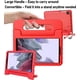 thumbnail image 3 of Funda para Galaxy Tab  A7 lite T220 / T290 / Tab A9 / A11 8.7" agarradera Roja, 3 of 7