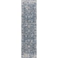 thumbnail image 2 of Rugs.com Oregon Collection Rug – 8 Ft Runner Blue Low-Pile Rug Perfect For Hallways, Entryways, 2 of 9