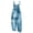 178#Blue, variant on 2026 Spring Summer Boho Overalls for Women Floral Print Spaghetti Strap Wide Leg Loose Rompers Green M