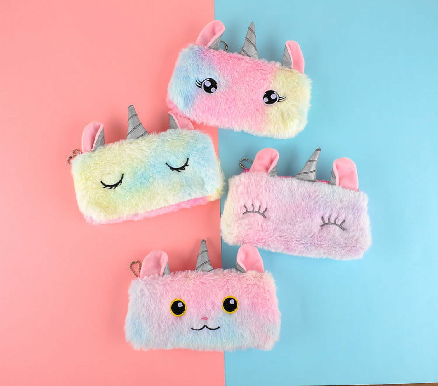 Pery Cute Unicorn Pencil Case, Pencil Bag with Zipper, Pencil Pouch for  Girls, Stationery Organizer for Students, Gift Choice for Birthday,  Children's