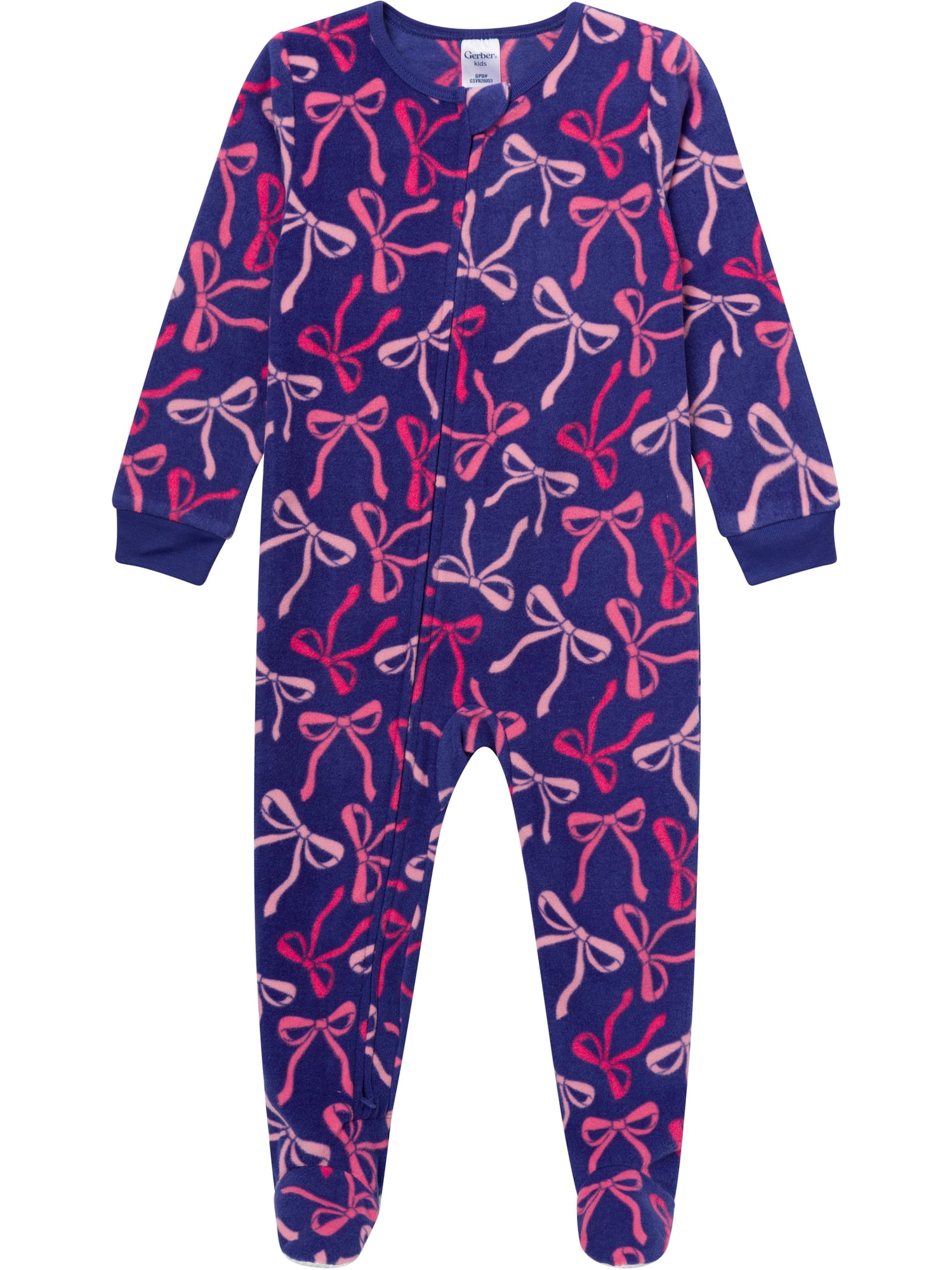 Gerber Baby and Toddler Neutral Microfleece 2-Way Zipper Blanket Sleeper Pajamas, 3-Pack, Sizes 0/3 Months - 5T