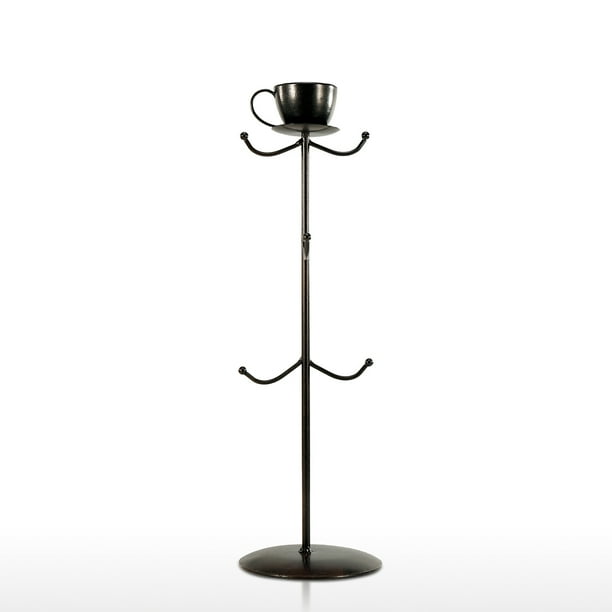 picture Coffee Cup Rack Walmart coffee mug stand mug tree holder mug rack tree coffee tea cup organizer hanger holder with 6 hooks