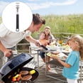 thumbnail image 6 of UPGRATOR Grill Mesh Hand Puller Stainless Steel Black Kitchen Tool for Barbecuing 1Set 10.8x1.4in, 6 of 6