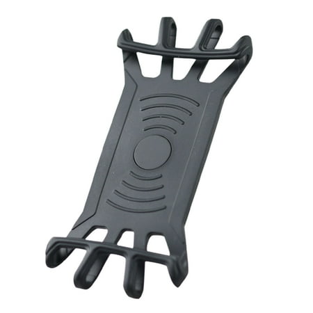 Hyasfey Bicycle Phone Holder Silicone Band for Computer Interface Adjustable Anti-slip MTB Mountain Road Bike Scooter Mobile Cell Phone Mount Elastic Band