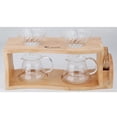 thumbnail image 3 of Abbracc Wooden Coffee Dripper Stand 2 Hole for Pour Over Coffee s Holder, 3 of 9
