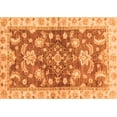 thumbnail image 1 of Ahgly Company Indoor Rectangle Oriental Orange Traditional Area Rugs, 7' x 10', 1 of 4