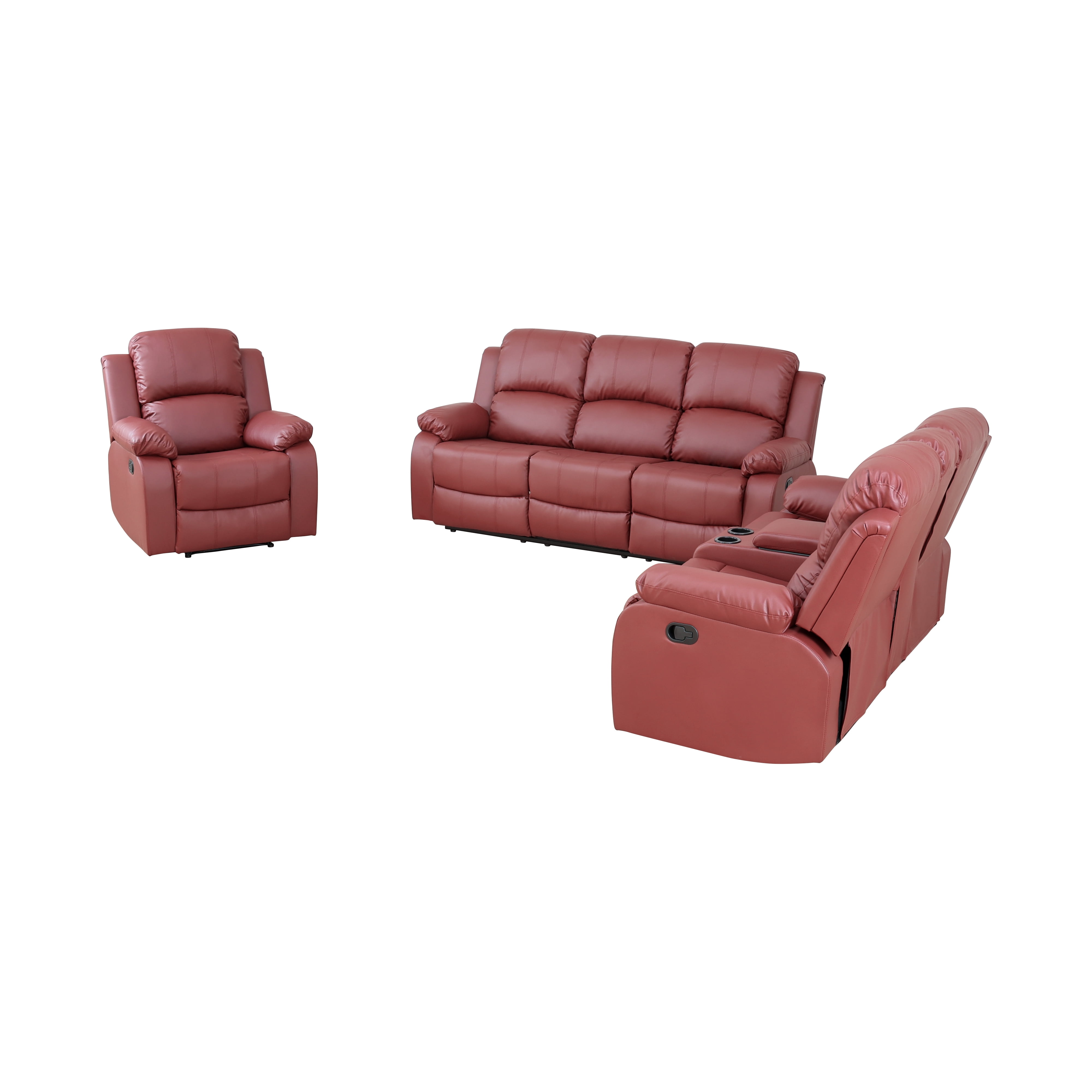 MAYEERTY Modern Adult Simple Reclining Stylish Business Function Sofa for Living Room