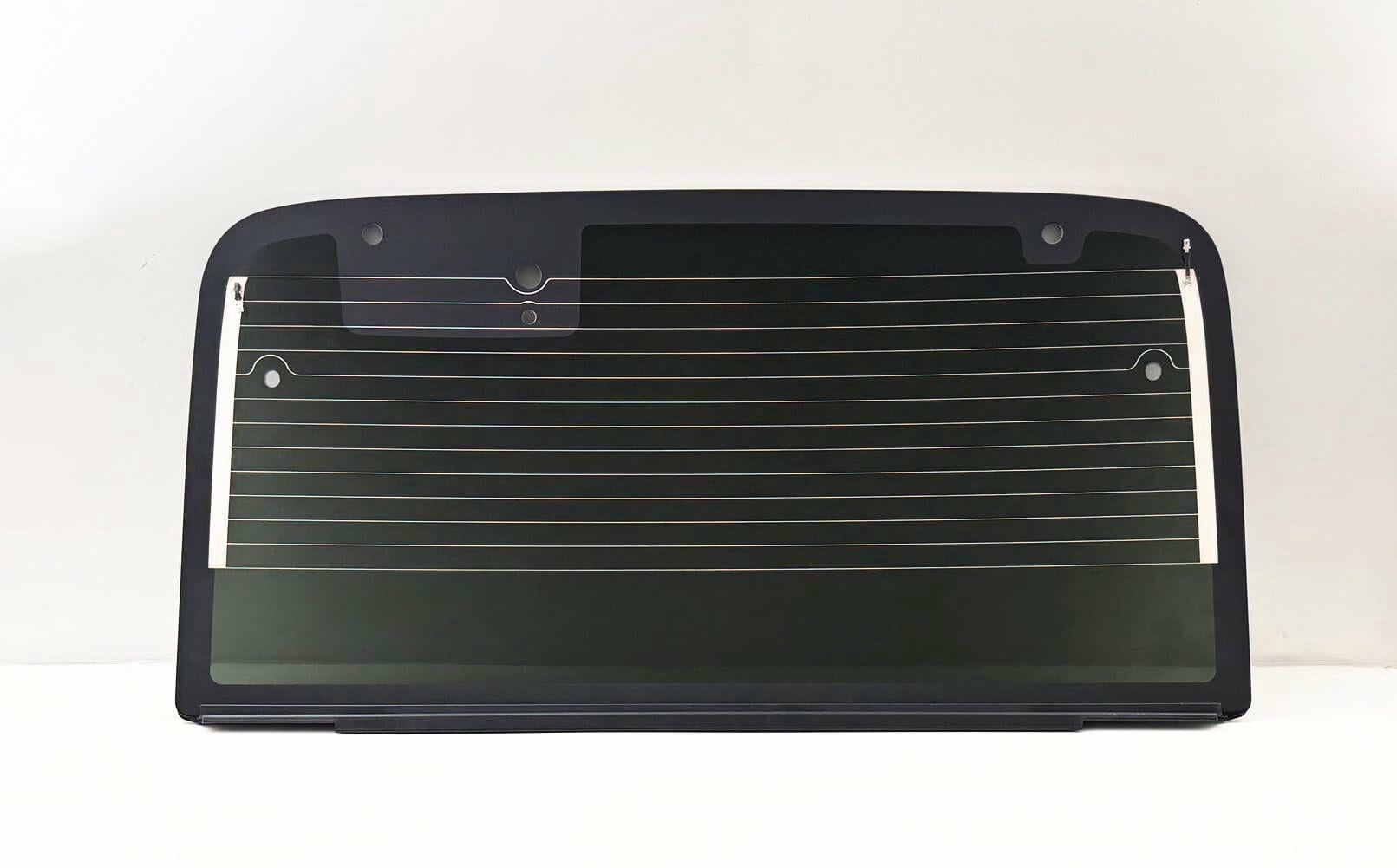 Privacy Heated Rear Back Lift Gate Window Back Glass Compatible with Jeep Wrangler 2003-2006 Models