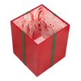 thumbnail image 4 of Ferrell Leather Holiday Storage Boxes, Set of 3 – Decorative Leather & Wood Nesting Boxes for Festive Décor & Organization, 4 of 7