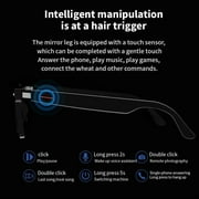 Smart Glasses,Remote Camera &Bluetooth Call & Music Sunglasses Headset Headphone
