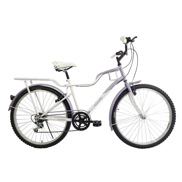 Bicicleta BLACK PANTHER Marsella R26 6V C/Parr Morado