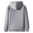 thumbnail image 4 of Full Zipper Sherpa Hoodie Women Thick Fleece Lined Warm Winter Cozy Fashion Graphic Solid Jacket with Pockets, 4 of 6
