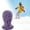 B, variant on Warm Three Hole Knitted Funny Ski Wrap 39cm Universal Size Can Be As Ski Cycling Hat Women Womens Face Warmer Thermal Riding Gear Half Face Warm Weather Snowmobile Head Sock Cycling for Men Eye No