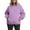 Purple, variant on Women's Hoodies with Long Sleeve, Oversized Sweatshirts Fall Fashion 2025 Pullover Sweaters, Fleece Sweaters Long Sleeve with Pocket ,Black,Size XL