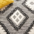 thumbnail image 6 of SAFAVIEH Natura Regena Diamond Runner Rug, Black/Ivory, 2'3" x 8', 6 of 7