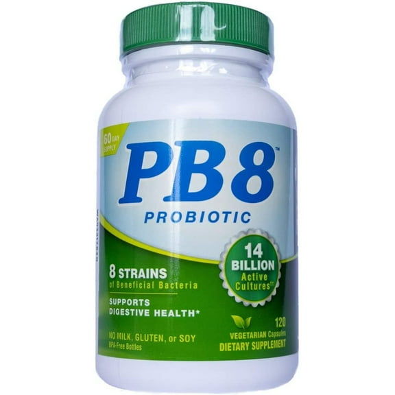 PB 8 8 Strains Probiotic, 120 CT