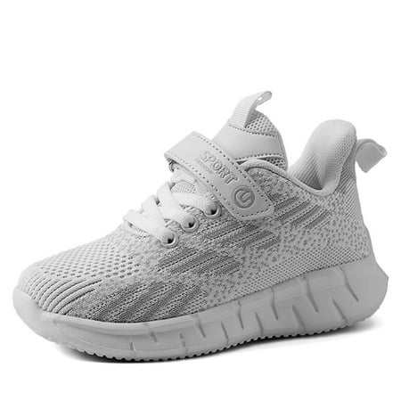 

Eashi Boys Girls Breathable Athletic Sneaker Knit Strap Running Shoes Outdoor Non-slip Walking Shoes(Little Kid/Big Kid)